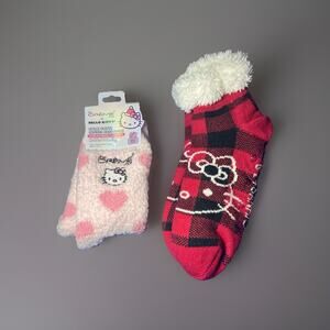 Hello Kitty Slipper Socks & Crème Shop X Aloe Extract & Lavender Infused Cozy